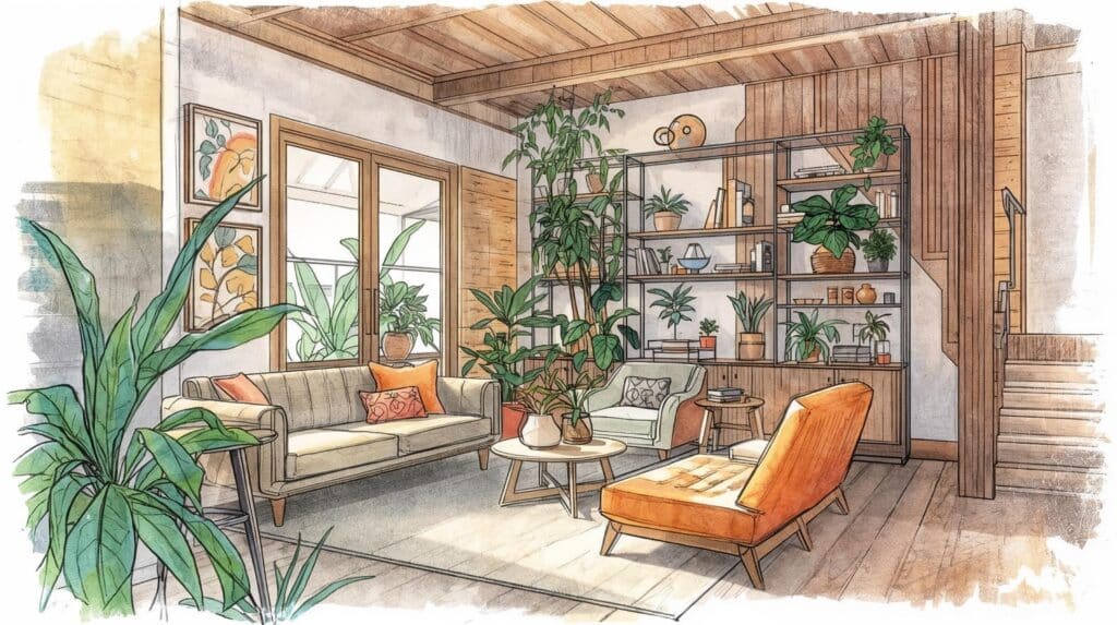 עיצוב ביופילי - איך לשלב אלמנטים טבעיים עם רהיטי הרכבה עצמית