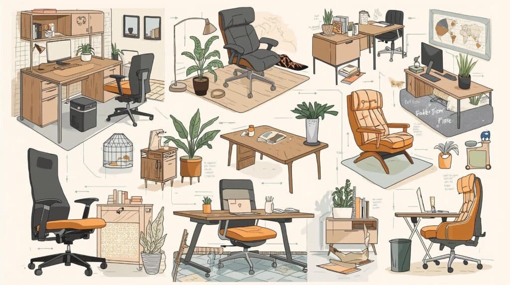 רהיטים שיתאימו לעבודה מהבית - יראון