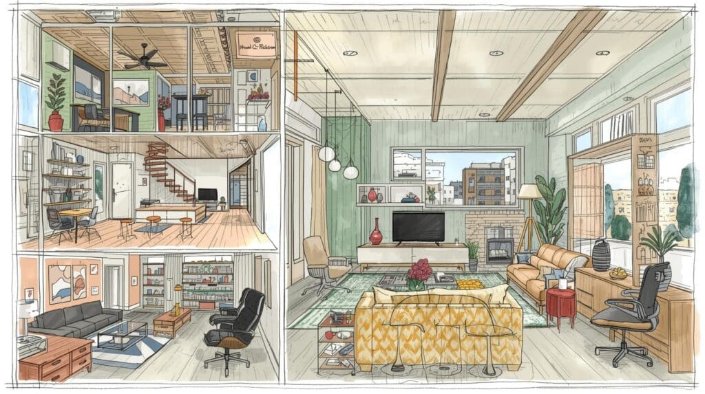 תכנון מודולרי בבית הישראלי - רהיטי יראון